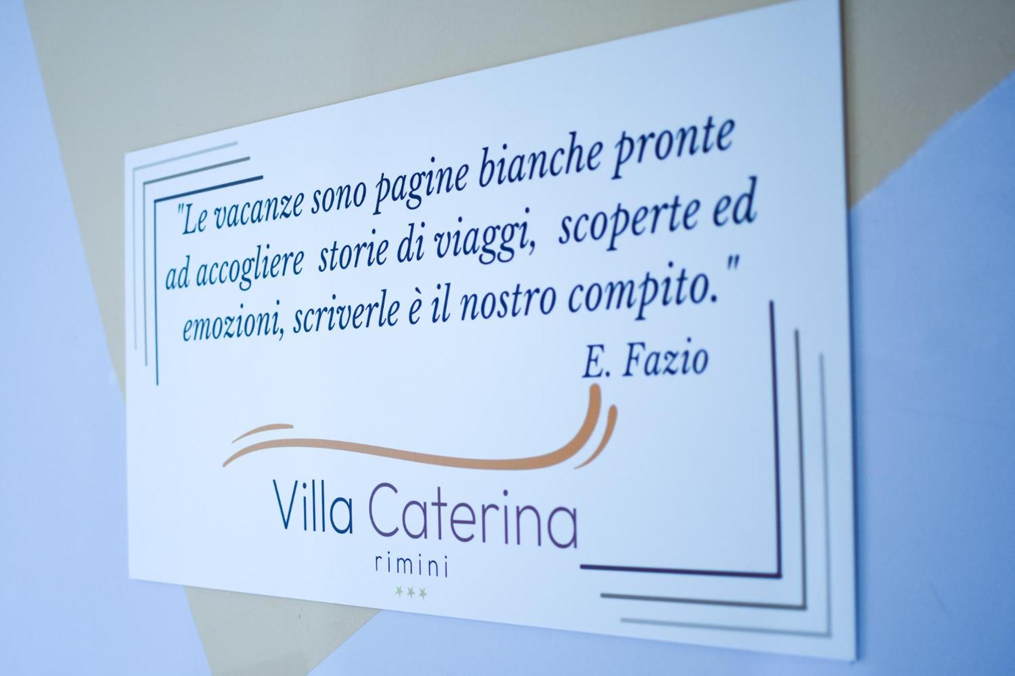 Hotel Villa Caterina Римини Екстериор снимка