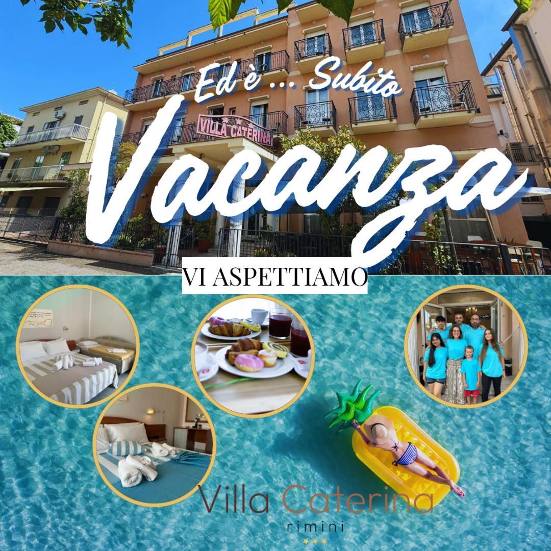 Hotel Villa Caterina Римини Екстериор снимка